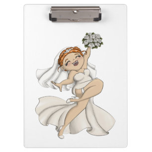 Porte-bloc Joyeuse mariée 03