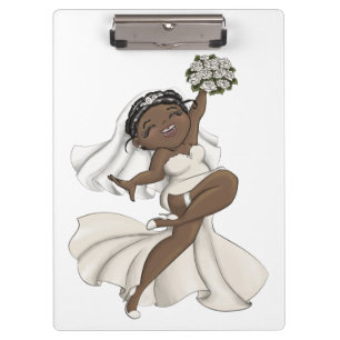 Porte-bloc Joyeuse mariée 11