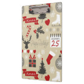 Porte-bloc Joyeuses fêtes (Gauche)