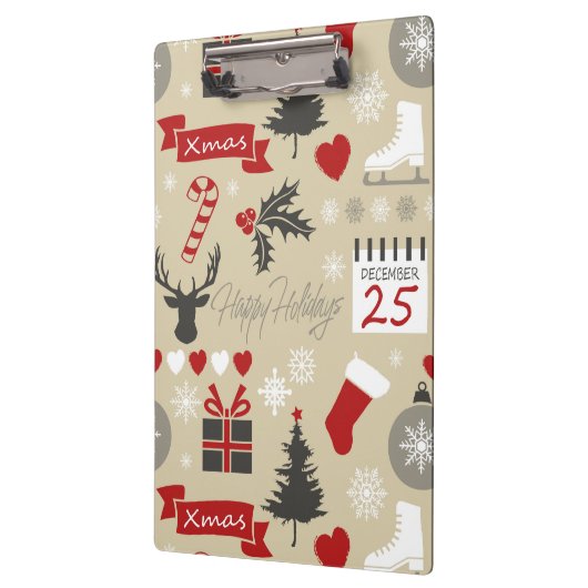 Porte-bloc Joyeuses fêtes (Gauche)