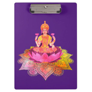 Porte-bloc Joyeux Diwali - Deepalavi déesse Lakshmi 4
