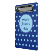 Porte-bloc Joyeux Fête des pères Mini Porte - bloc (Marine) (Angle2)