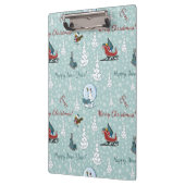 Porte-bloc Joyeux motif de Noël (Gauche)