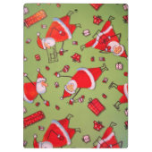 Porte-bloc Joyeux Noël Père Noël (Dos)
