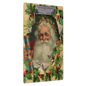 Porte-bloc Joyeux Noël Père Noël classique antique (Swatch)