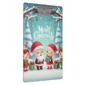 Porte-bloc Joyeux Noël/père Noël/neige elfes (Swatch)