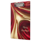 Porte-bloc Joyeux Noël-Rouge et Or- (Gauche)