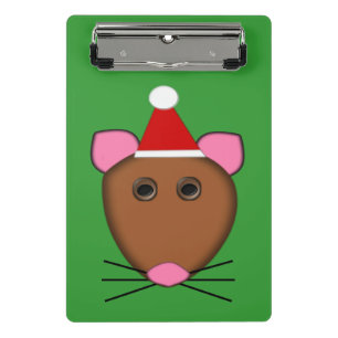 Porte-bloc Joyeux Noël Souris Mini Porte - bloc