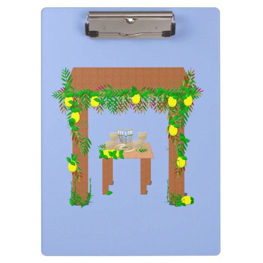 Porte-bloc Joyeux Sukkot (Devant)
