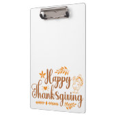 Porte-bloc Joyeux Thanksgiving (Gauche)
