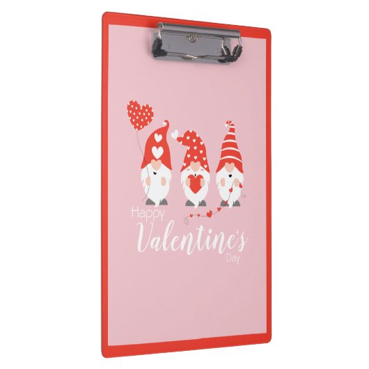 Porte-bloc Joyeux Valentin Gnomes Rouge Rose (Swatch)