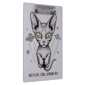 Porte-bloc Judgmental Sphynx Cat in Space Art (Swatch)