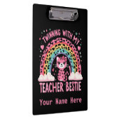 Porte-bloc Jumelage avec mon professeur Bestie Amoureux des c (Swatch)