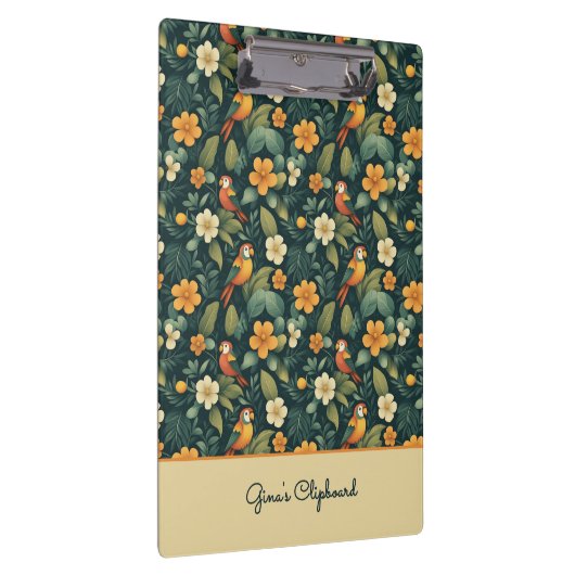 Porte-bloc Jungle de perroquets (Swatch)