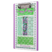 Porte-bloc jungle tropicale des singes perroquets Art nouveau (Gauche)