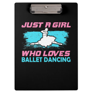 Porte-bloc Juste Une Fille Qui Aime La Danse De Ballet