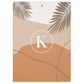 Porte-bloc K - Lettre monographie initiale K Conception abstr (Dos)