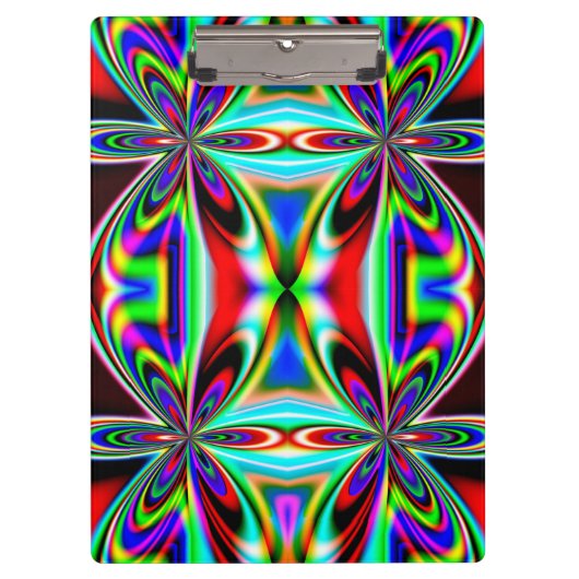 Porte-bloc Kaleidoscope Abstrait Design coloré-11438 (Devant)