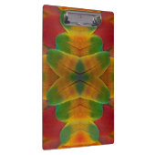 Porte-bloc kaléidoscope de plumes de perroquet ara (Swatch)