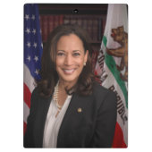 Porte-bloc Kamala Harris Vice-président américain, Biden 2024 (Dos)