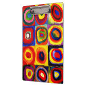 Porte-bloc Kandinsky Farbstudie Cercles Carré Quadrate Art (Gauche)