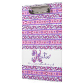 Porte-bloc Katie nom signifiant lettre de coeur K porte - blo (Gauche)