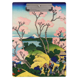 Porte-bloc Katsushika Hokusai - Gotenyama, Tokaido, Shinagawa