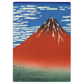 Porte-bloc Katsushika Hokusai - Vent Fin, Matin Clair (Dos)