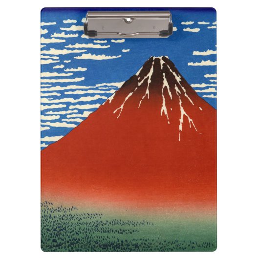 Porte-bloc Katsushika Hokusai - Vent Fin, Matin Clair (Devant)