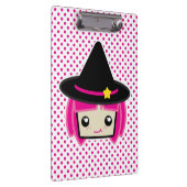 Porte-bloc Kawaii Pink Haired Witch Clip Board (Swatch)