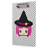 Porte-bloc Kawaii Pink Haired Witch Clip Board (Gauche)
