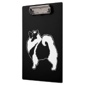 Porte-bloc Keeshond Graphics - Cute Original Chig Art (Gauche)