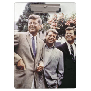Porte-bloc Kennedy Brothers, président John, Robert & Ted