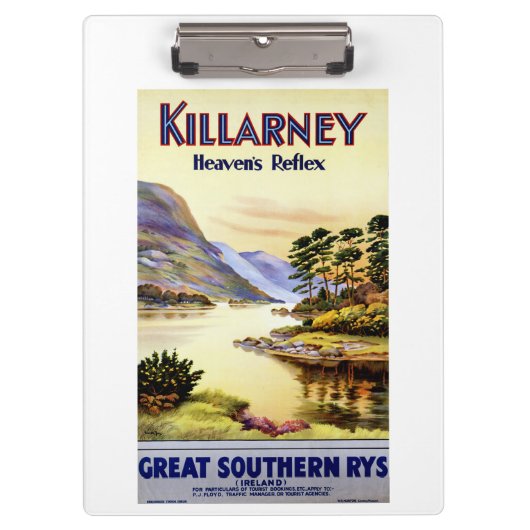 Porte-bloc Killarney ~ Le réflexe du ciel (Devant)