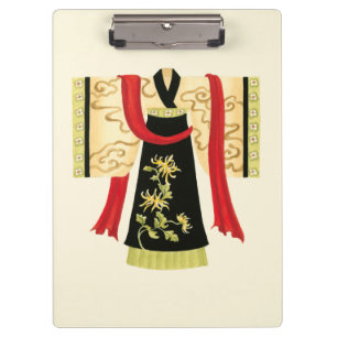 Porte-bloc Kimono japonais traditionnel avec imprimé floral