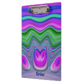 Porte-bloc KIRILEE ~ 3D ! Rose, Violet, Vert, Bleu (Gauche)