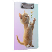 Porte-bloc Kitten avec fleur (Swatch)