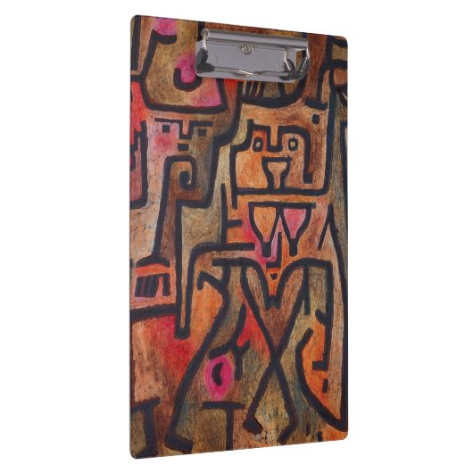 Porte-bloc Klee Expressionniste Forêt Abstraite Art Moderne (Swatch)
