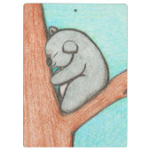 Porte-bloc Koala somnolent (Dos)