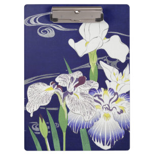Porte-bloc Kogyo Tsukioka Irises, Art Fleur Japonais