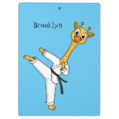 Porte-bloc Kung Fu giraffe (Dos)