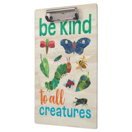 Porte-bloc La chenille affamée | Être gentil avec toutes les (Gauche)