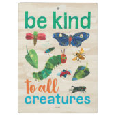 Porte-bloc La chenille affamée | Être gentil avec toutes les (Dos)