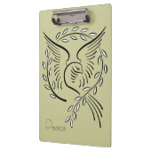 Porte-bloc La colombe de la paix (Gauche)