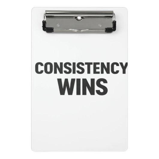 Porte-bloc La constance l'emporte – Cahier de motivation mini (Devant)