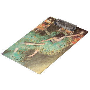 Porte-bloc La danseuse verte d'Edgar Degas, Ballet Vintage