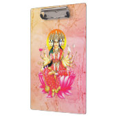 Porte-bloc La déesse Gayatri Devi sur Lotus Hindu Deity (Gauche)