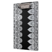 Porte-bloc La dentelle blanche forme une frontière sensible (Gauche)