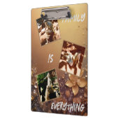 Porte-bloc La Famille Meerkats Est Tout, (Gauche)