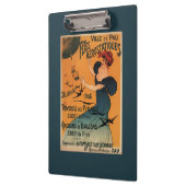 Porte-bloc La femme Rouge-Dirigée attend l'affiche d'oiseaux (Gauche)